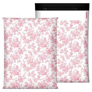 10 Count 10x13 Pink Floral Polymailers